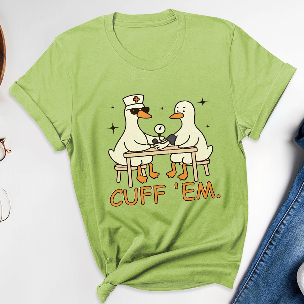 Cuff Em Nurse T-shirt