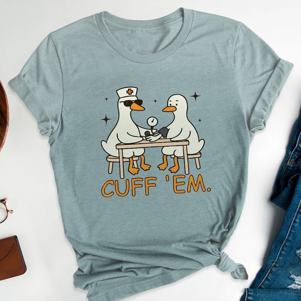 Cuff Em Nurse T-shirt