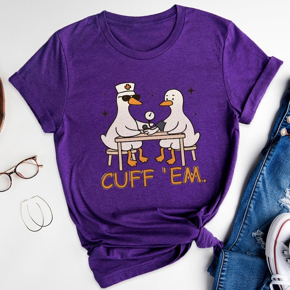 Cuff Em Nurse T-shirt