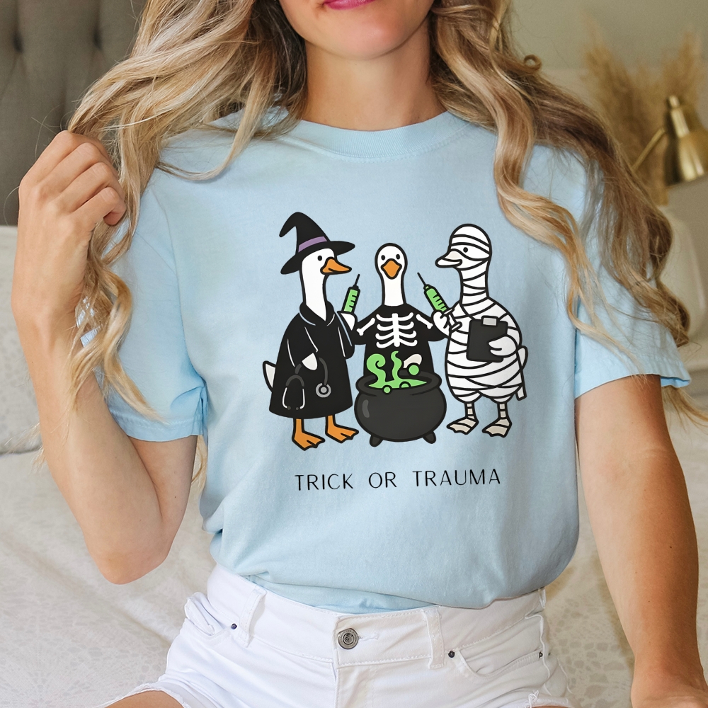 Spooky Nurse Halloween T-Shirt