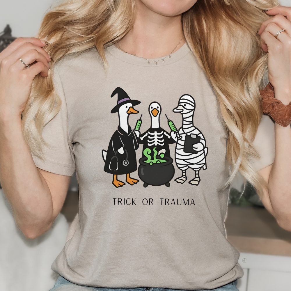 Spooky Nurse Halloween T-Shirt