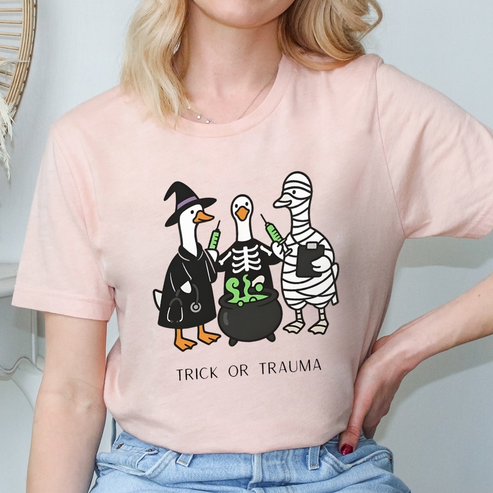 Spooky Nurse Halloween T-Shirt