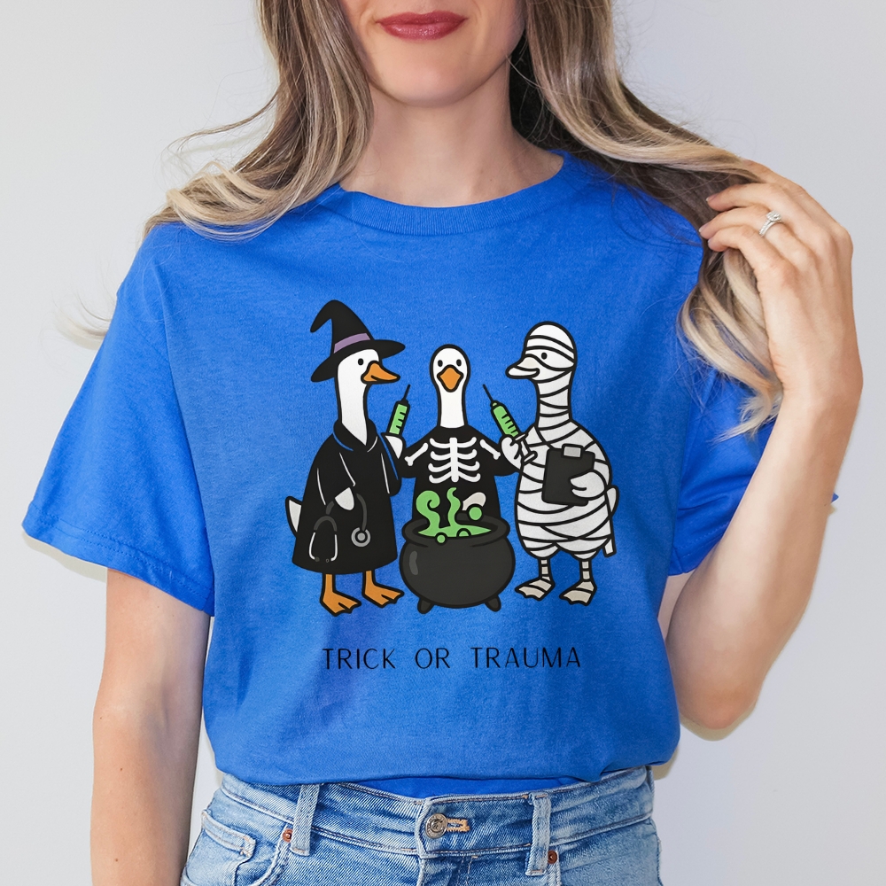 Spooky Nurse Halloween T-Shirt