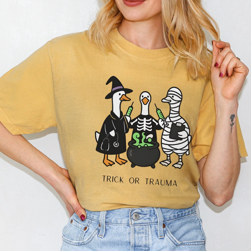 Spooky Nurse Halloween T-Shirt