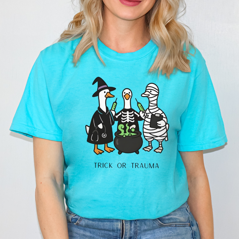 Spooky Nurse Halloween T-Shirt