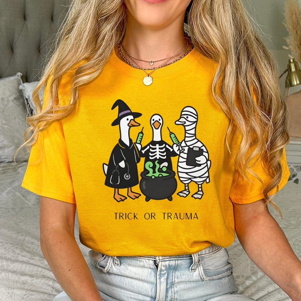 Spooky Nurse Halloween T-Shirt