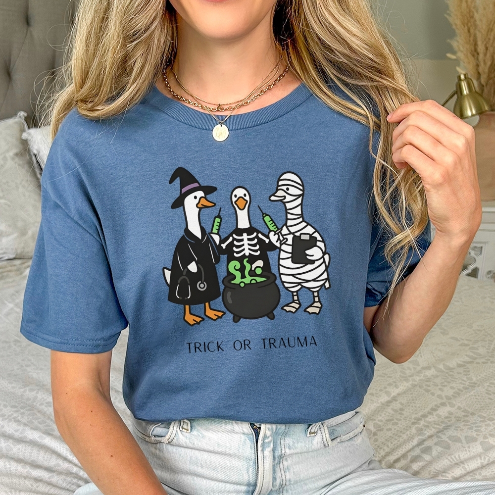 Spooky Nurse Halloween T-Shirt