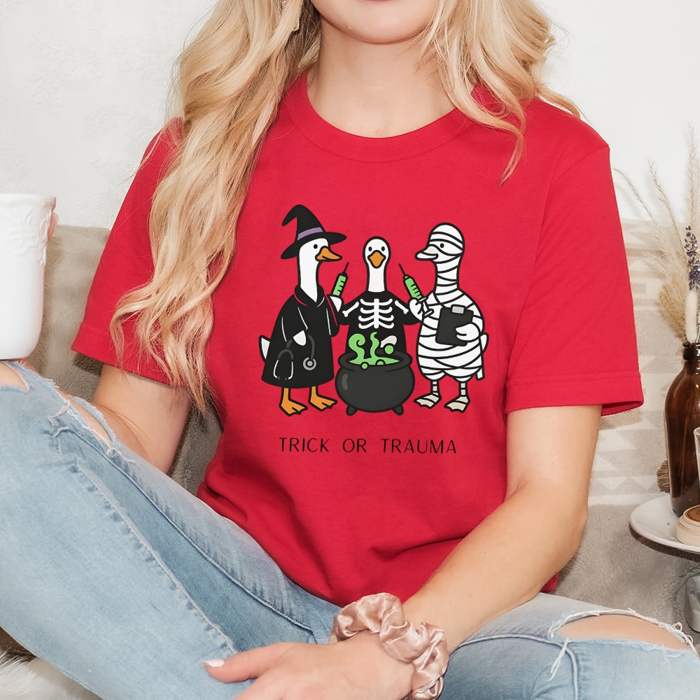 Spooky Nurse Halloween T-Shirt