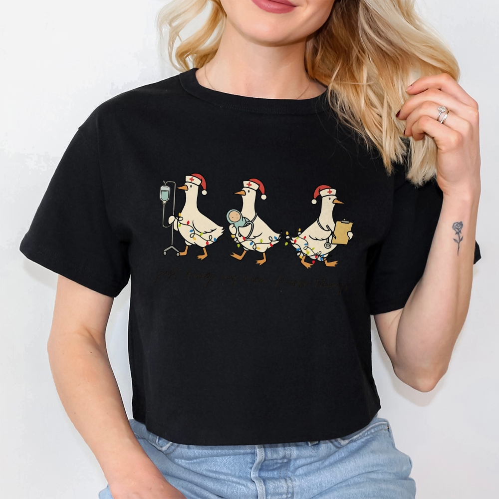 Funny Christmas NICU Nurse T-shirt