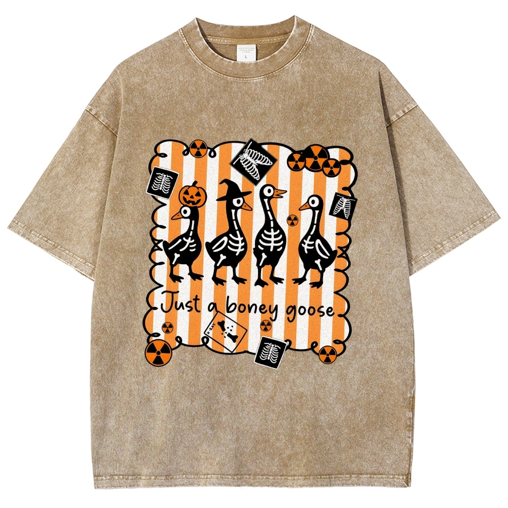 Radiology Tech Halloween Washed Vintage T-shirt