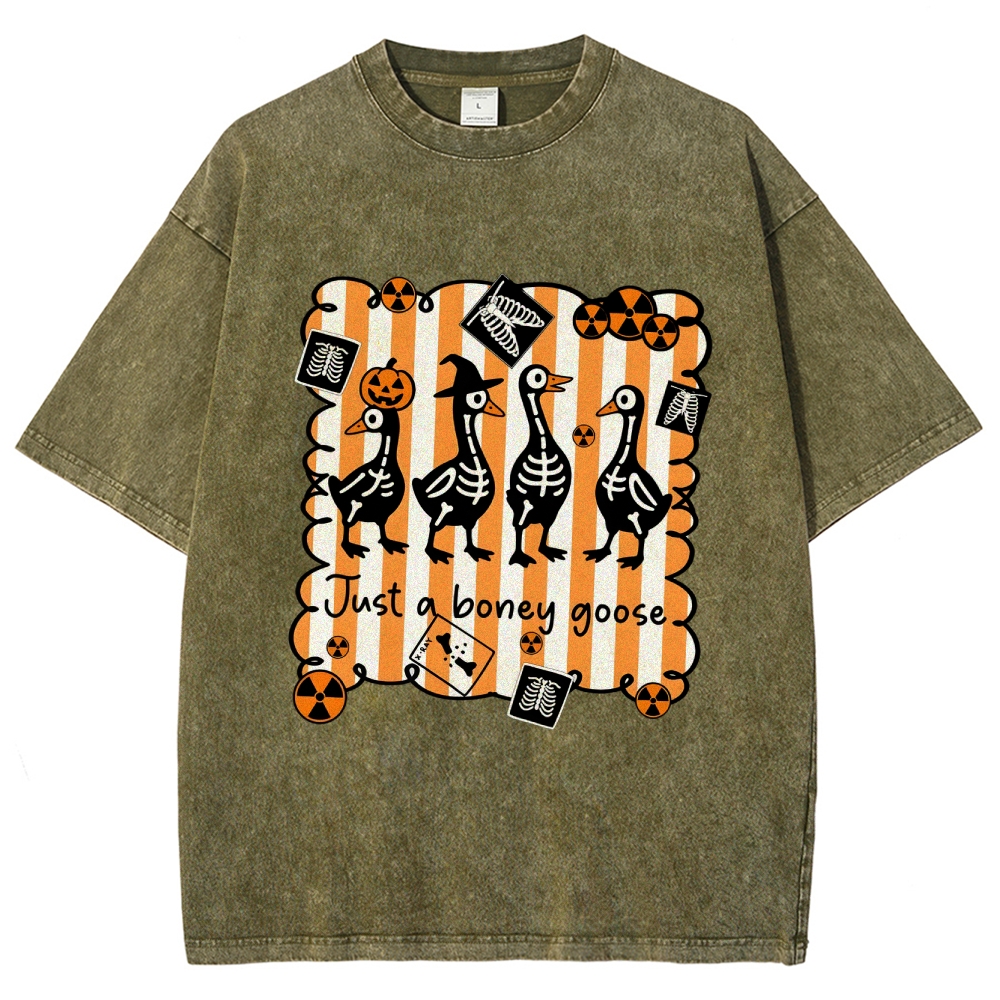 Radiology Tech Halloween Washed Vintage T-shirt