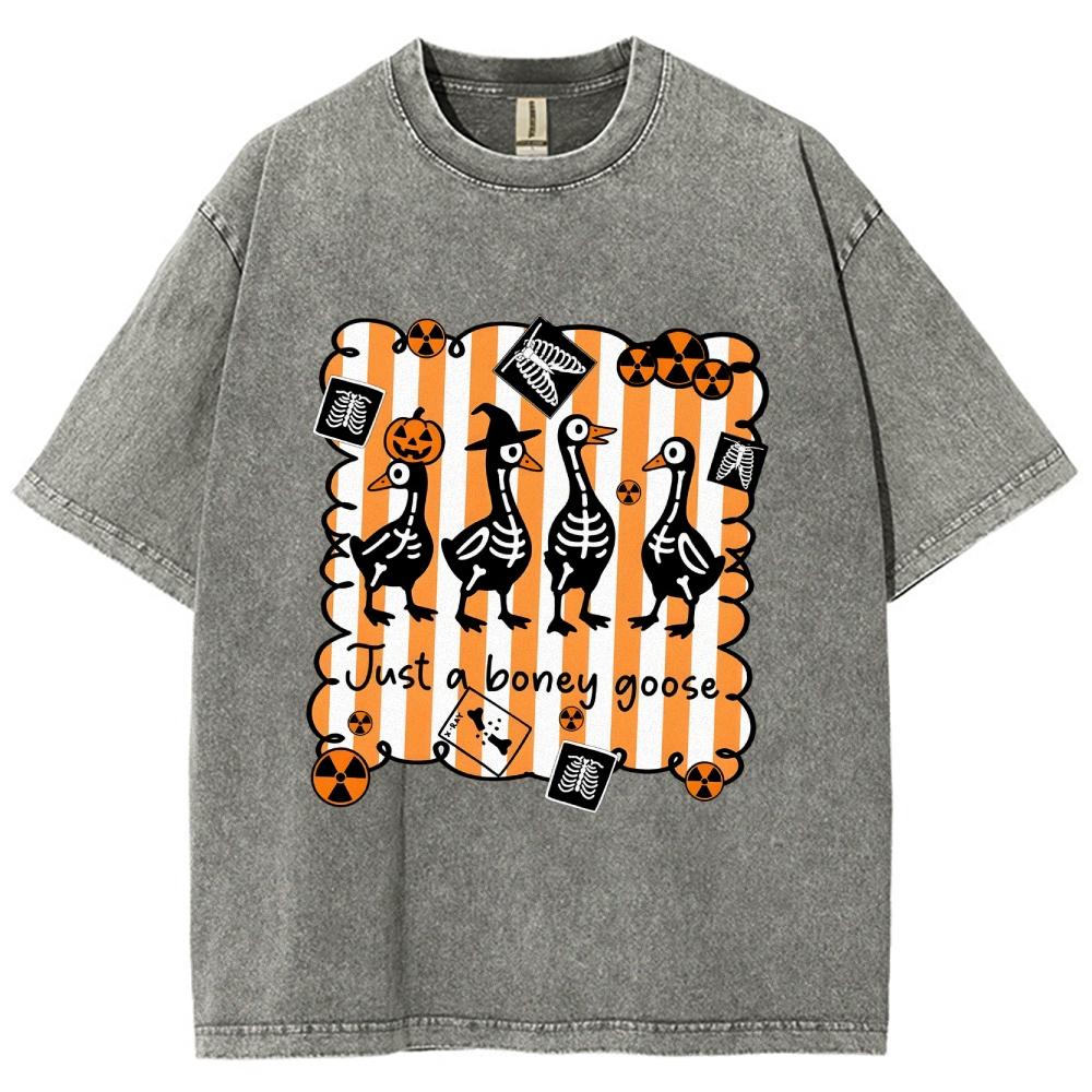 Radiology Tech Halloween Washed Vintage T-shirt