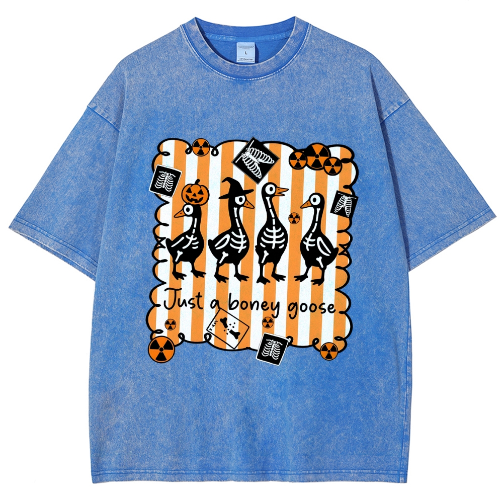 Radiology Tech Halloween Washed Vintage T-shirt