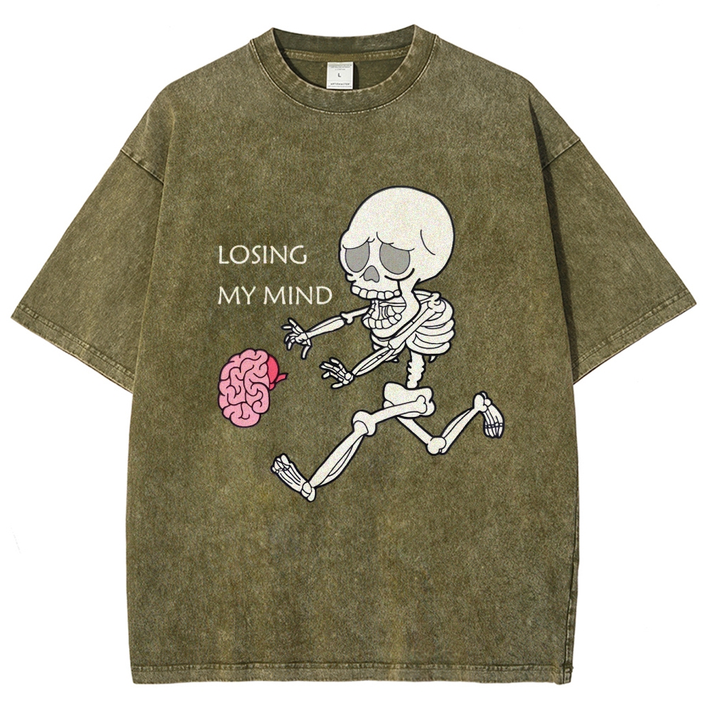 Lose My Mind Washed Vintage T-shirt