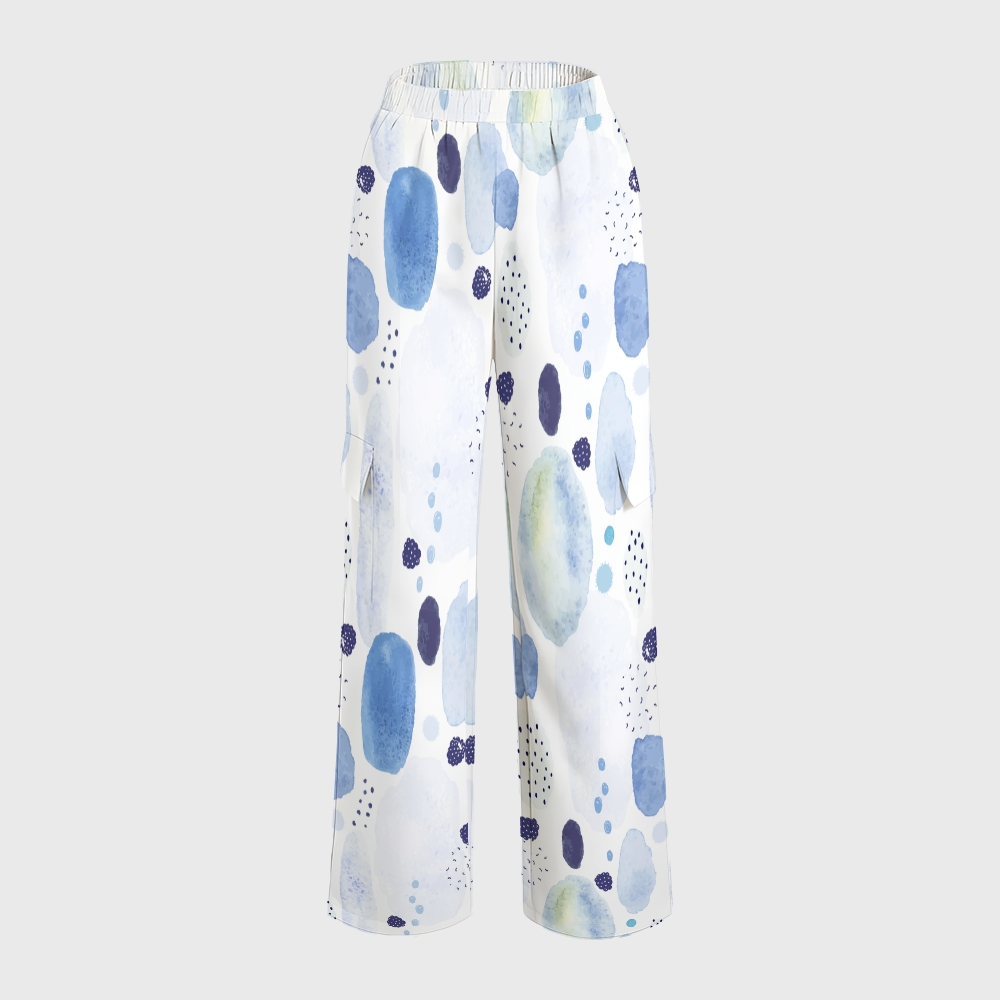 Women's Polka Dot Printed Scrub Set SP02