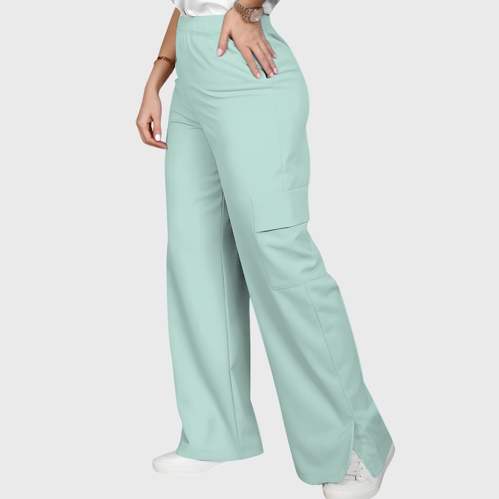 Women's Polka Dot Printed Scrub Set SP05