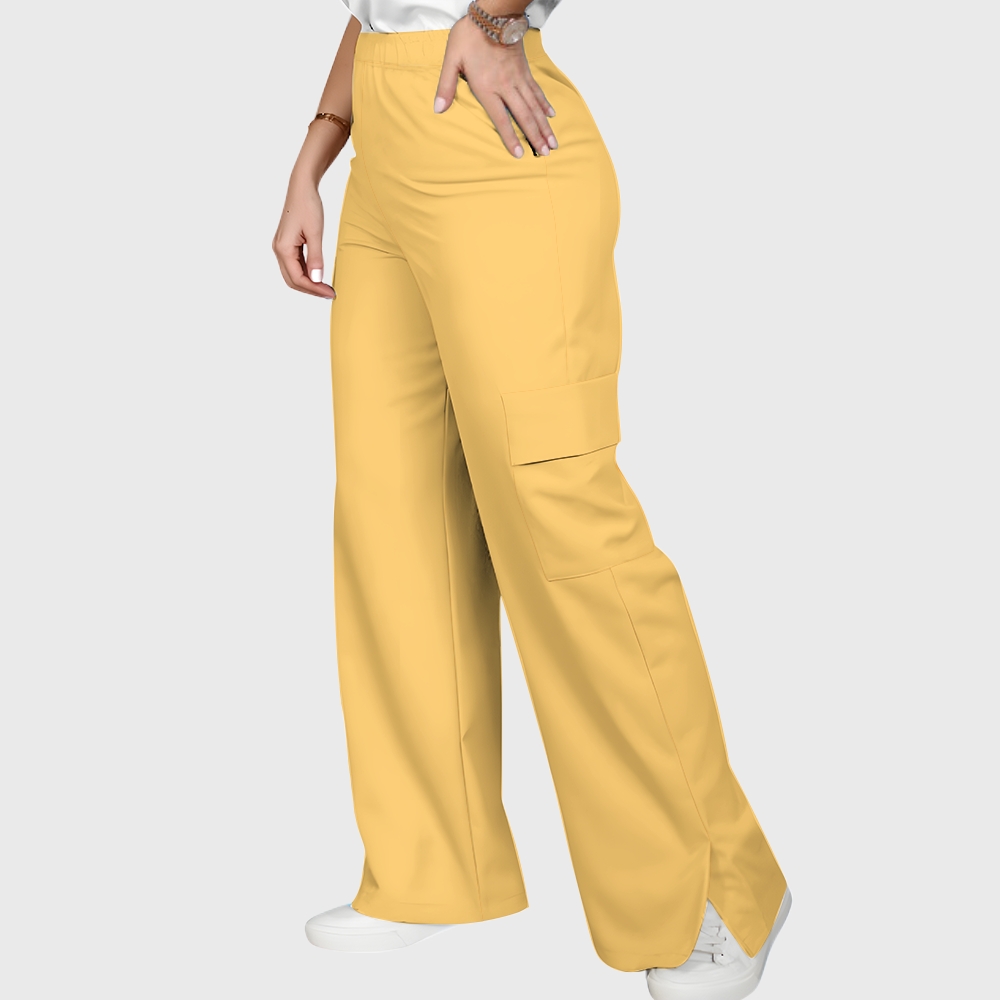 Women's Flamingo Printed Scrub Set SL06