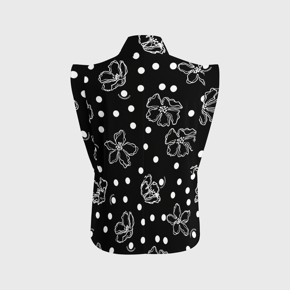 Women's Polka Dot Printed Scrub Set SP14