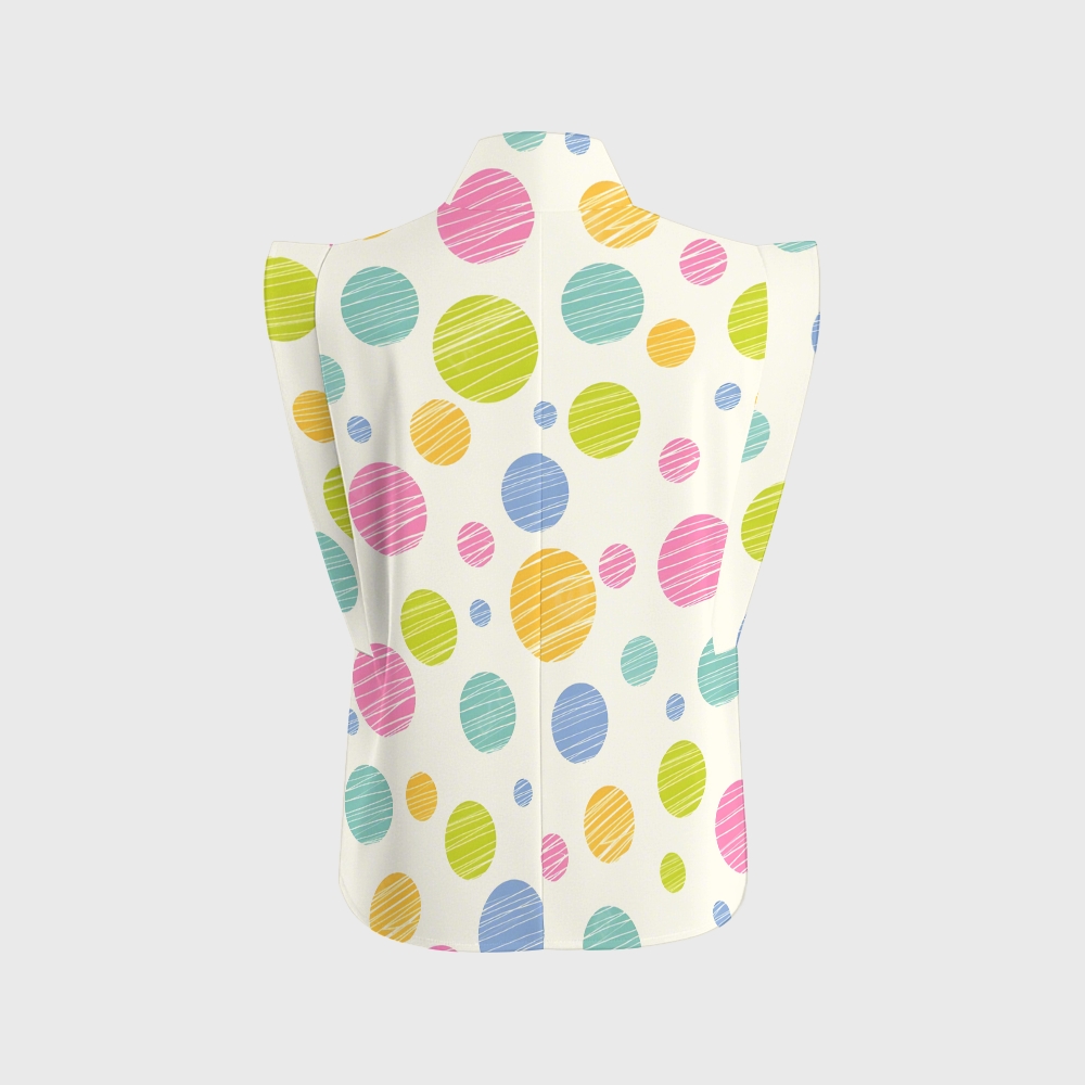 Women's Polka Dot Printed Scrub Set SP13