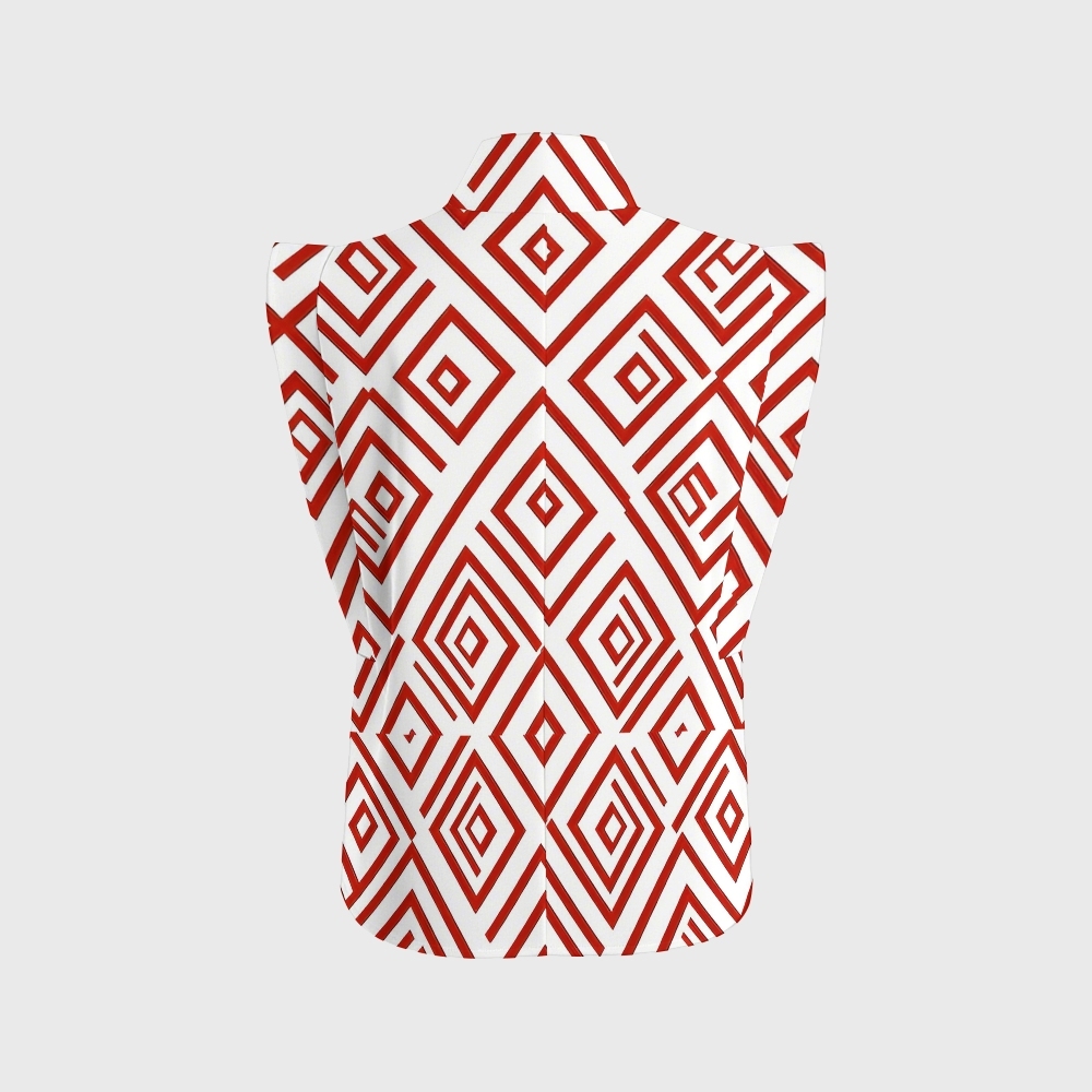 Women's Metallic Line Series Printed Scrub Set  SM04