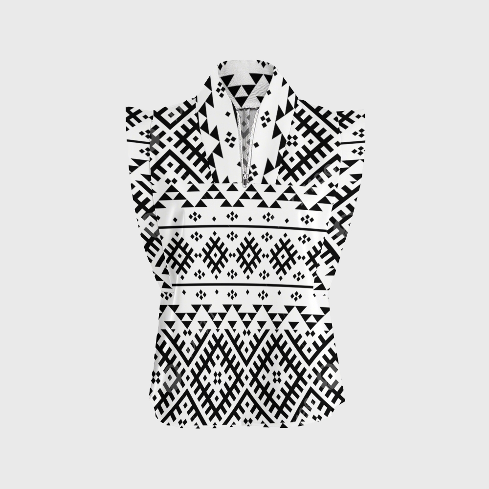 Women's Metallic Line Series Printed Scrub Set  SM05