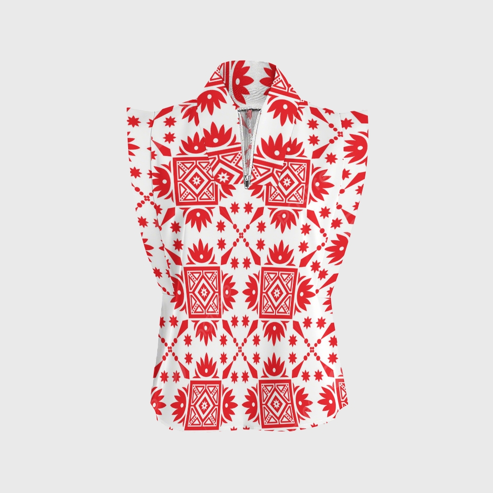 Women's Metallic Line Series Printed Scrub Set  SM06