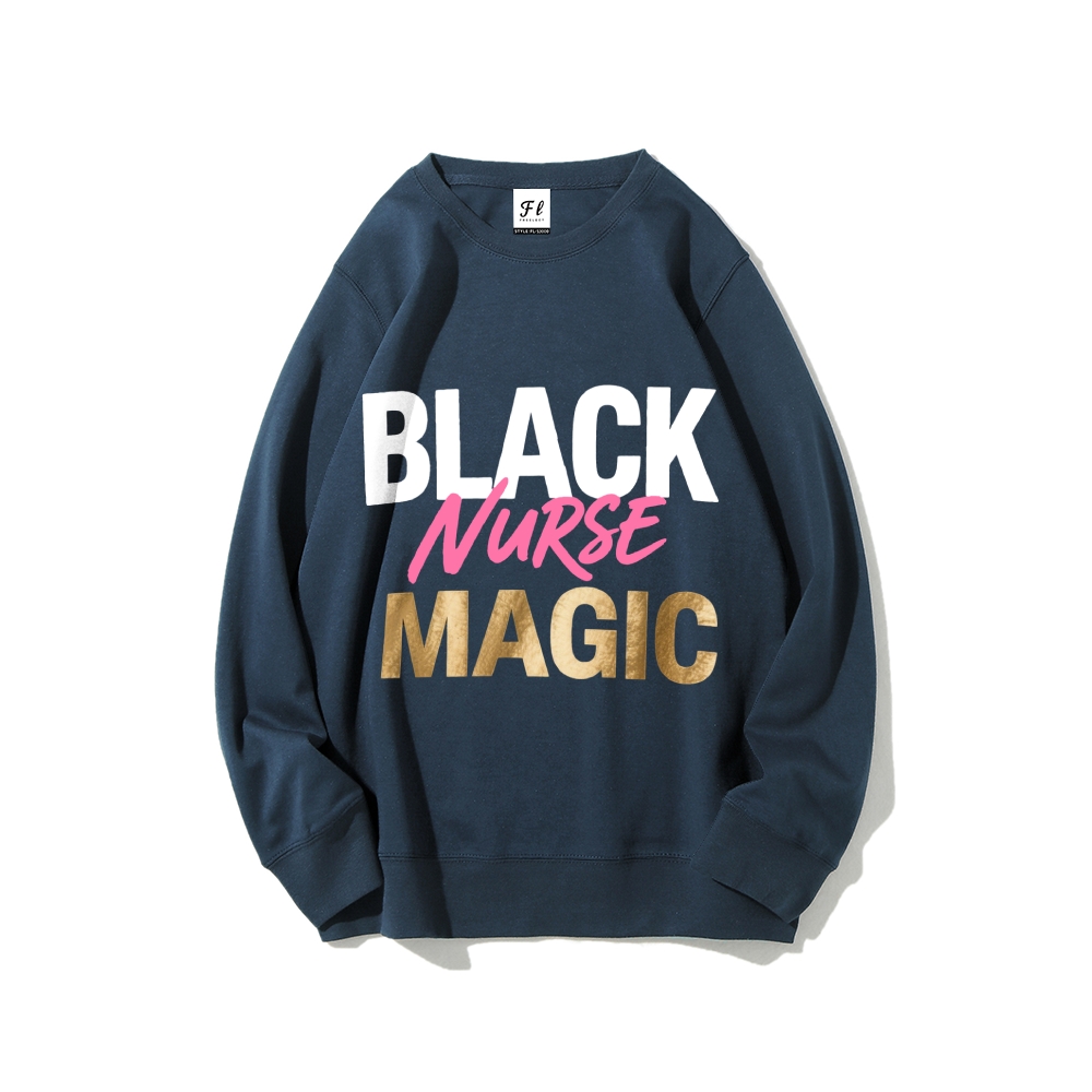 Black Magic Nurse Graphic Sweatshirt