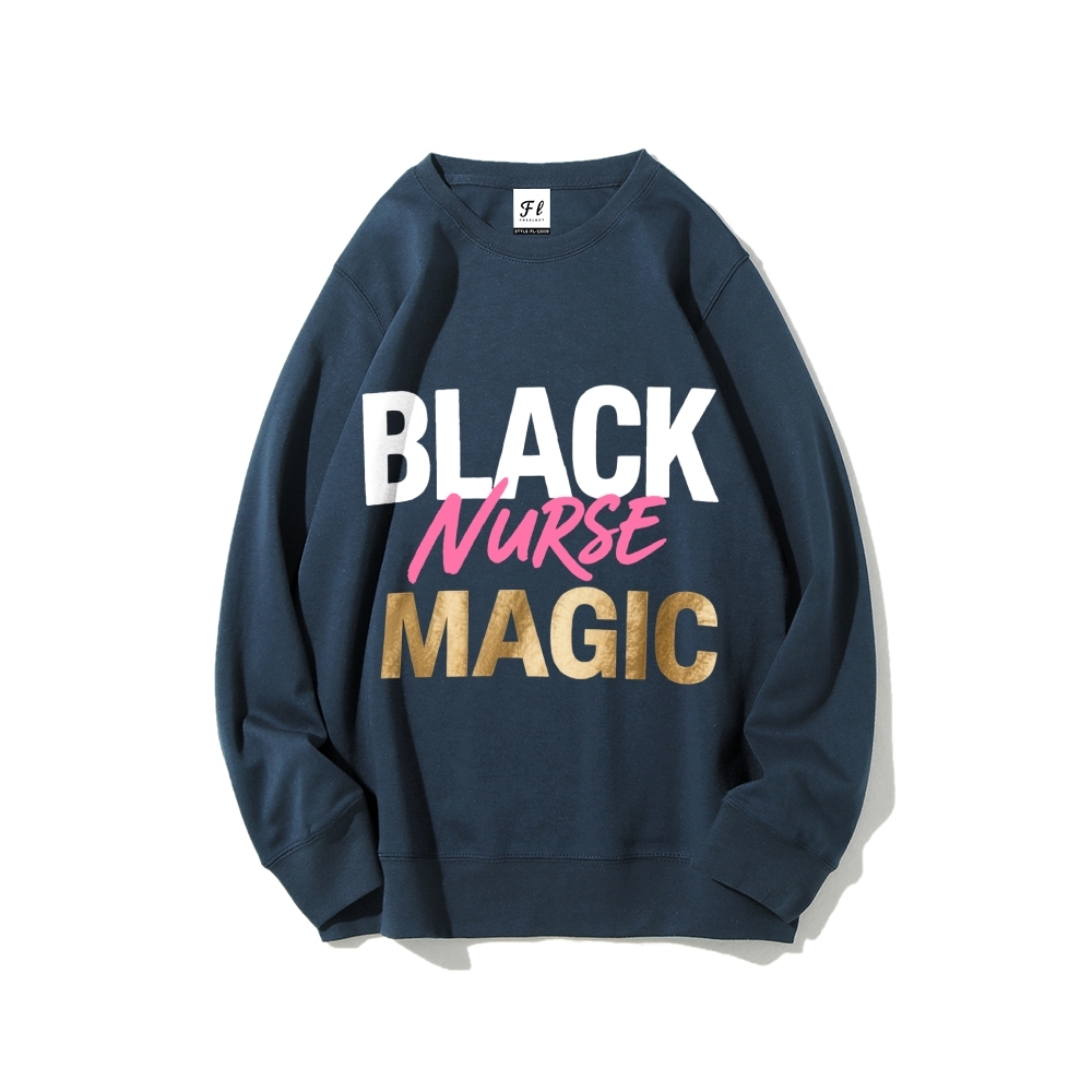 Black Magic Nurse Graphic Sweatshirt