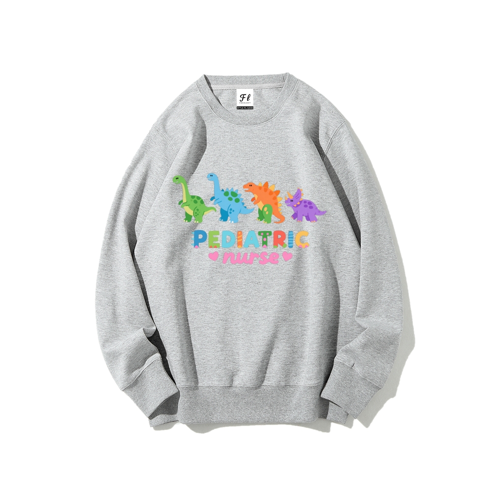 Pediatric Nurse Graphic Sweatshirt
