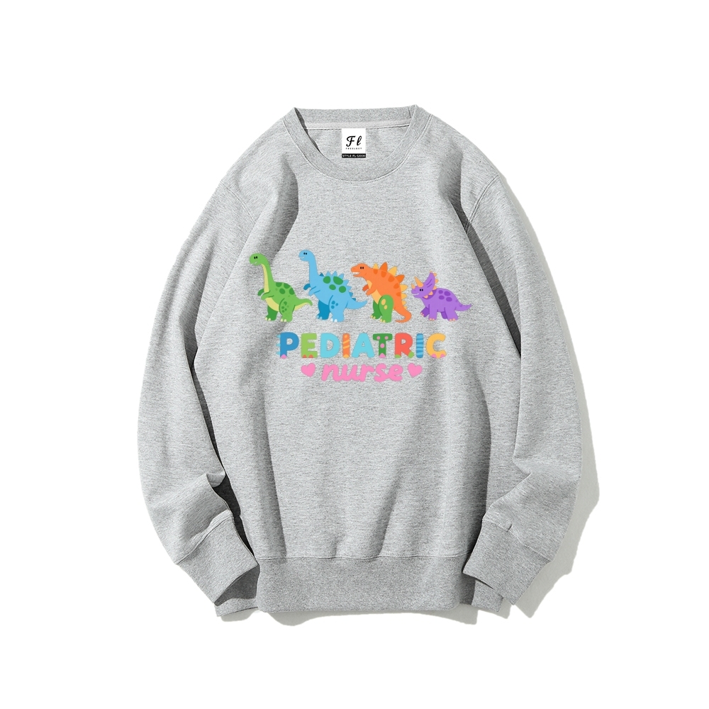 Pediatric Nurse Graphic Sweatshirt