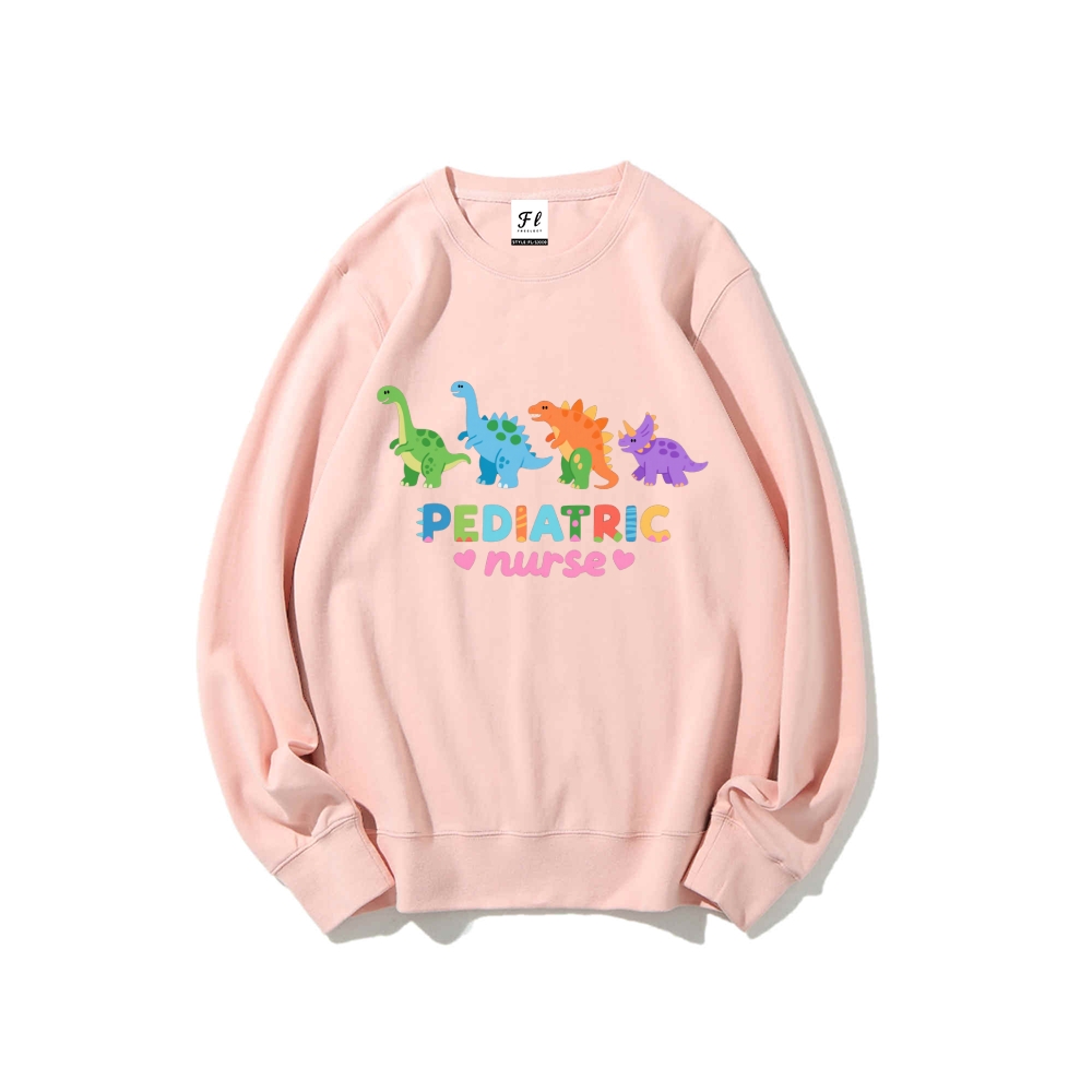 Pediatric Nurse Graphic Sweatshirt