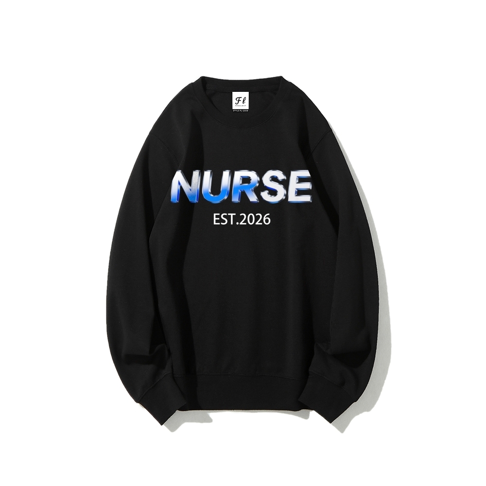 Nurse Est.2026 Graphic Sweatshirt