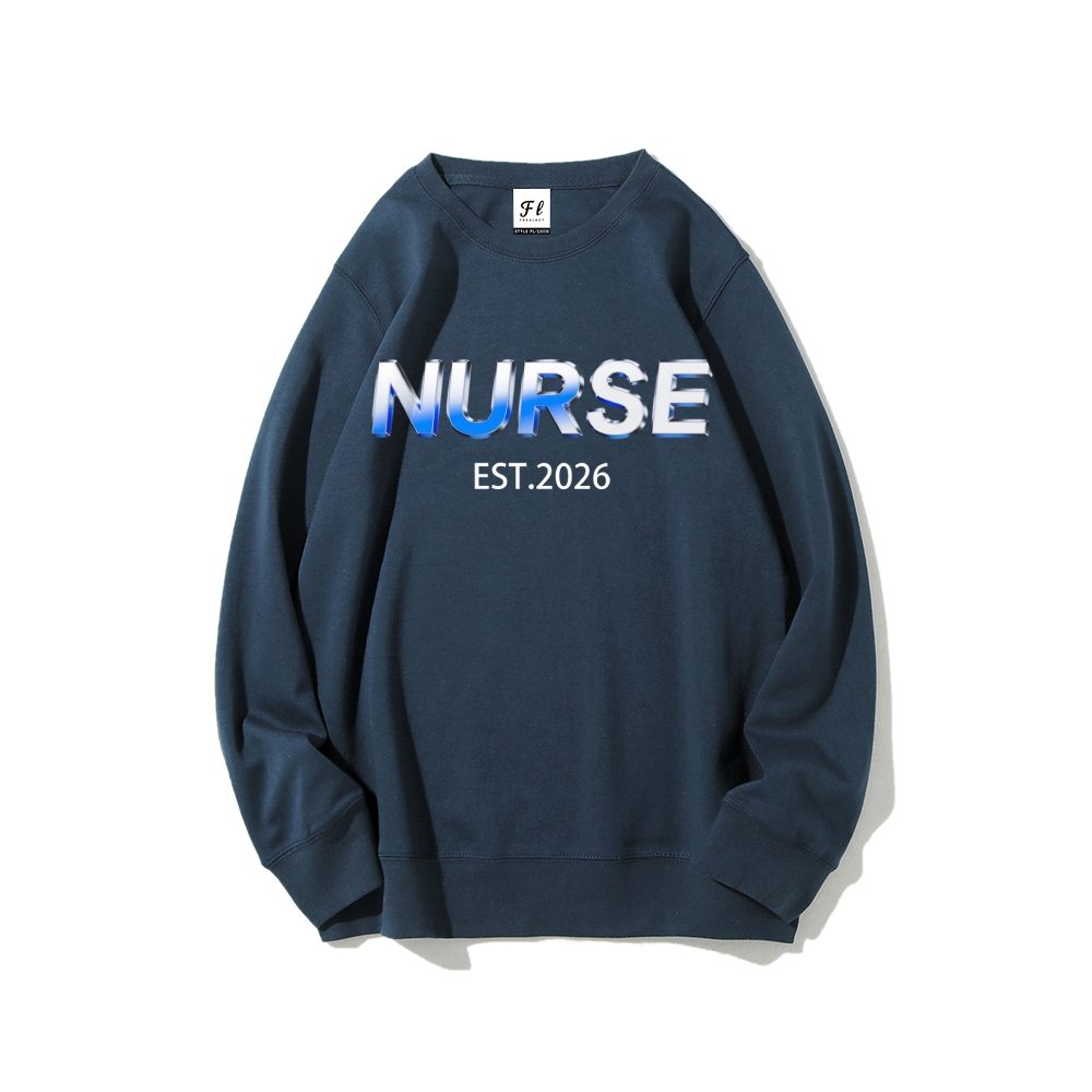 Nurse Est.2026 Graphic Sweatshirt