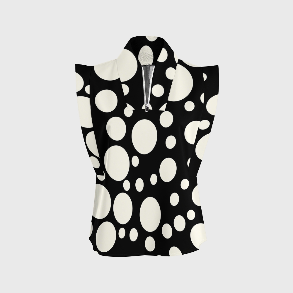 Women's Polka Dot Printed Scrub Set SP15