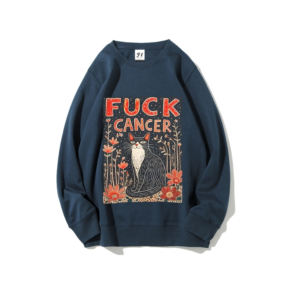 F*uck Cancer Graphic Sweatshirt