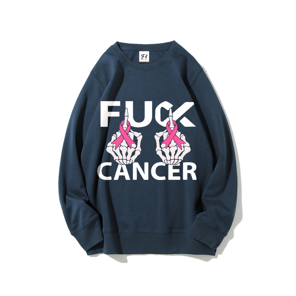 F*uck Cancer Graphic Sweatshirt