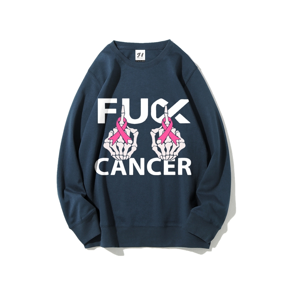 F*uck Cancer Graphic Sweatshirt