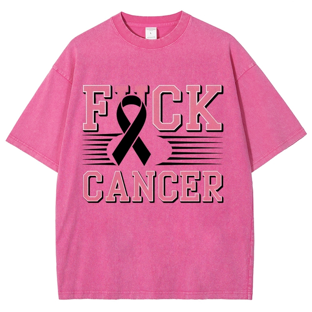 F*uck Cancer Washed Vintage T-shirt