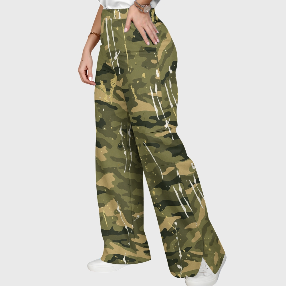 Women's Camouflage Scrub Set JC8291