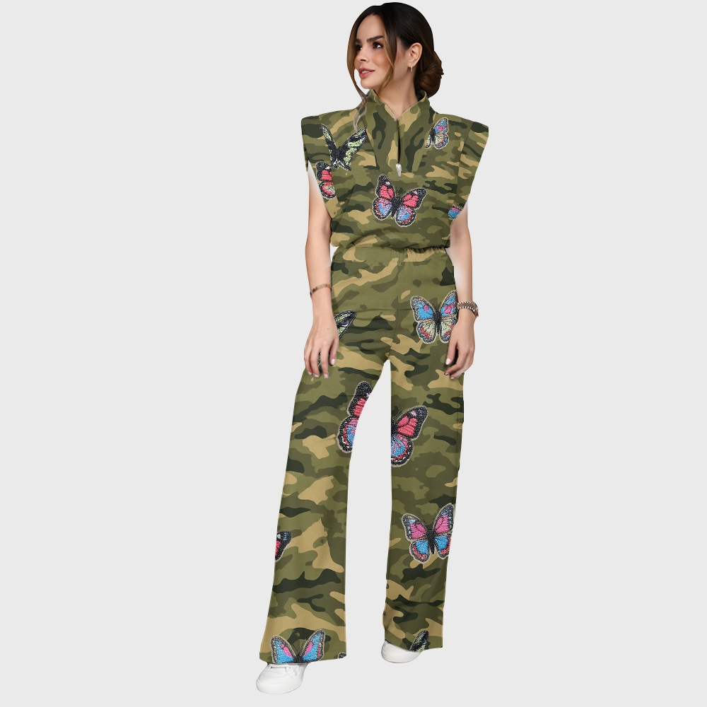 Women's Camouflage Scrub Set JC8292