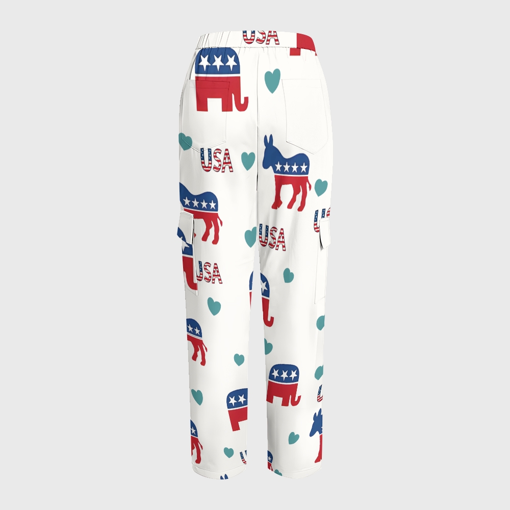 Women's American Elements Printed Scrub Set SAA04