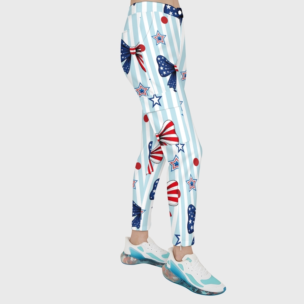 Women's American Elements Printed Scrub Set SAA08