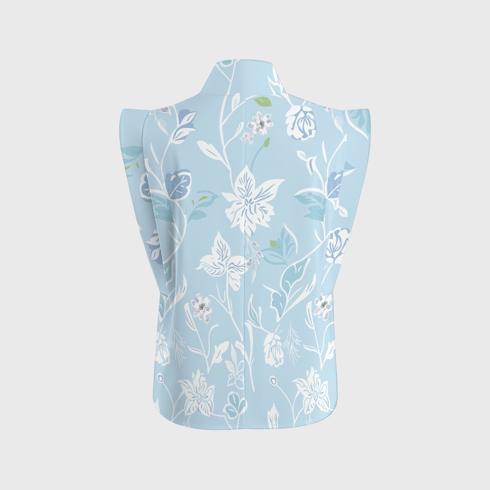 Women's Colorful Flower Series Scrub Set SF07