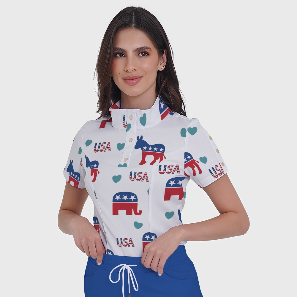 Women's Button-Down American Element Sceub Set SSA6