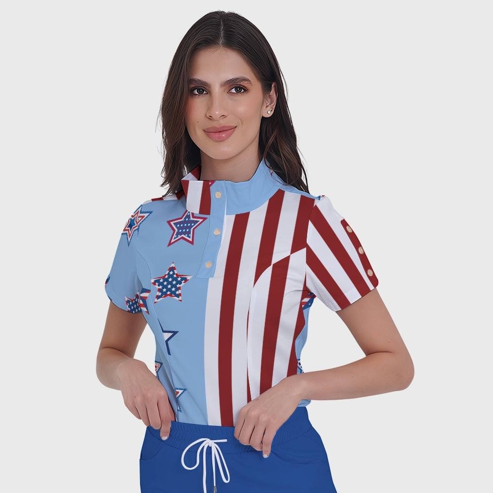 Women's Button-Down American Element Sceub Set SSA10