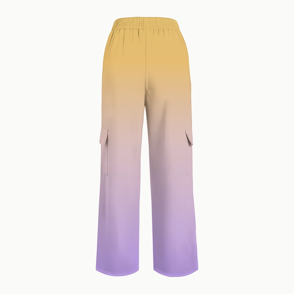 Women's Stand-Up Tie Zipper Halloween Printed Scrub Set SF91215