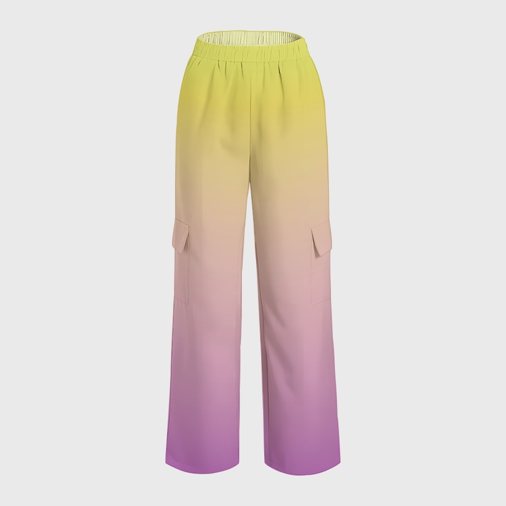 Women's Stand-Up Tie Zipper Halloween Printed Scrub Set SF91222