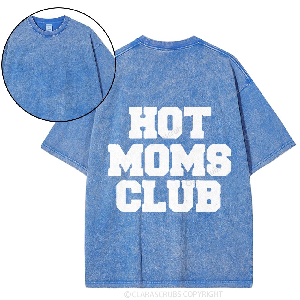 Hot Moms Club Washed T-shirt