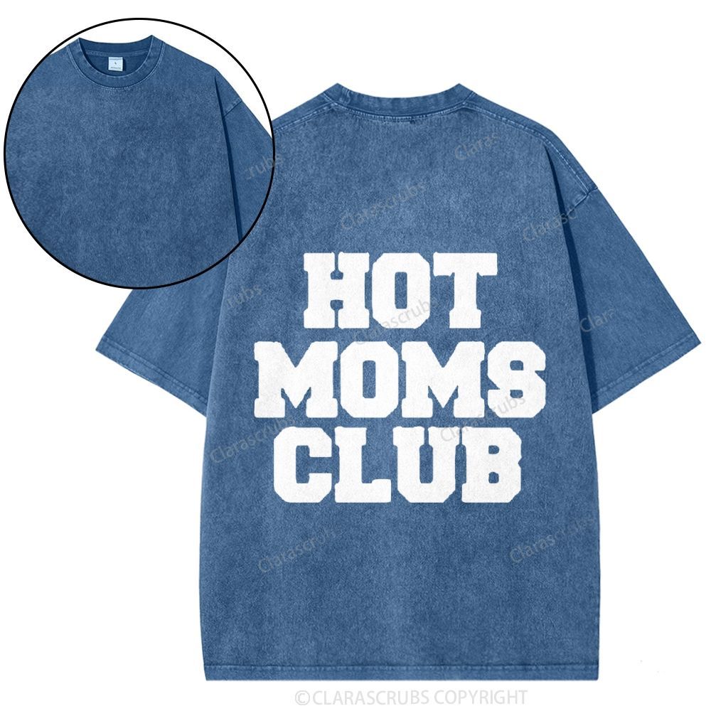 Hot Moms Club Washed T-shirt