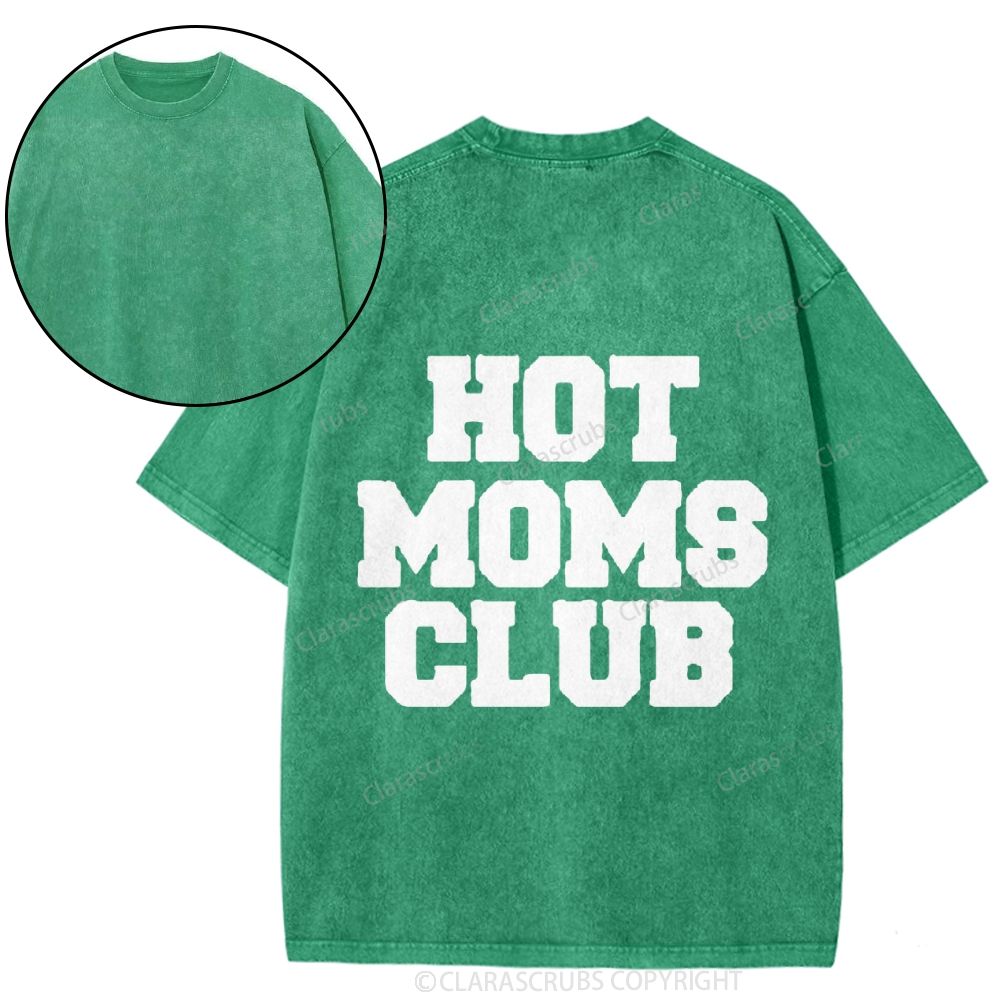 Hot Moms Club Washed T-shirt